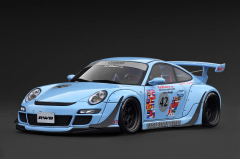 1/18 IGNITION PORSCHE RWB 997 Light Blue - IG3958