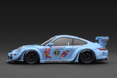 1/18 IGNITION PORSCHE RWB 997 Light Blue - IG3958