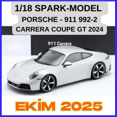 1/18 SPARK-MODEL - PORSCHE - 911 992-2 CARRERA COUPE GT 2024