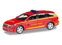 1/87 Volkswagen Passat Variant Feuerwehr Dresden, red