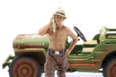 1/18 American Diorama Mechanic Crew Offroad Camel Trophy figure #1 - AD18011