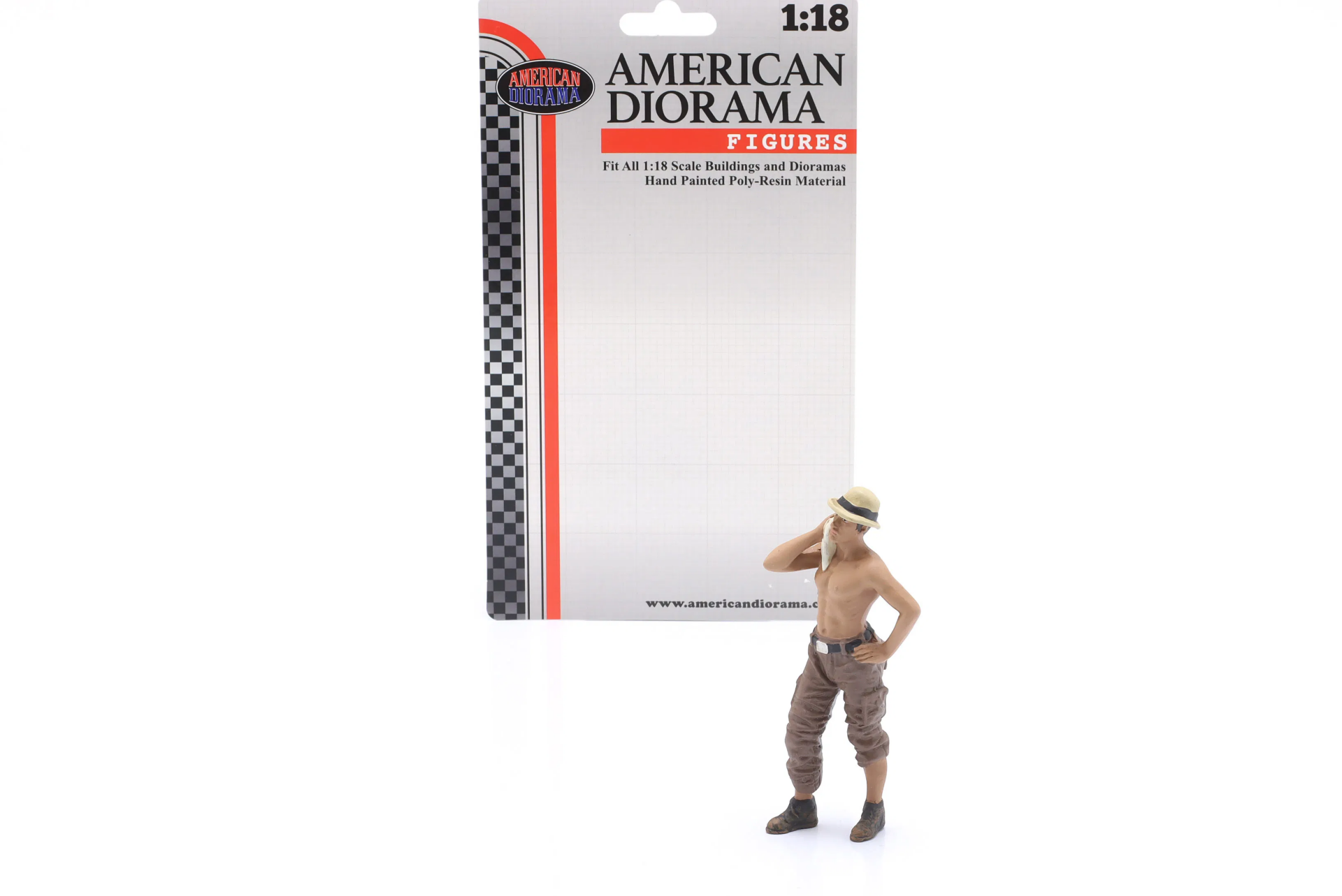 1/18 American Diorama Mechanic Crew Offroad Camel Trophy figure #1 - AD18011