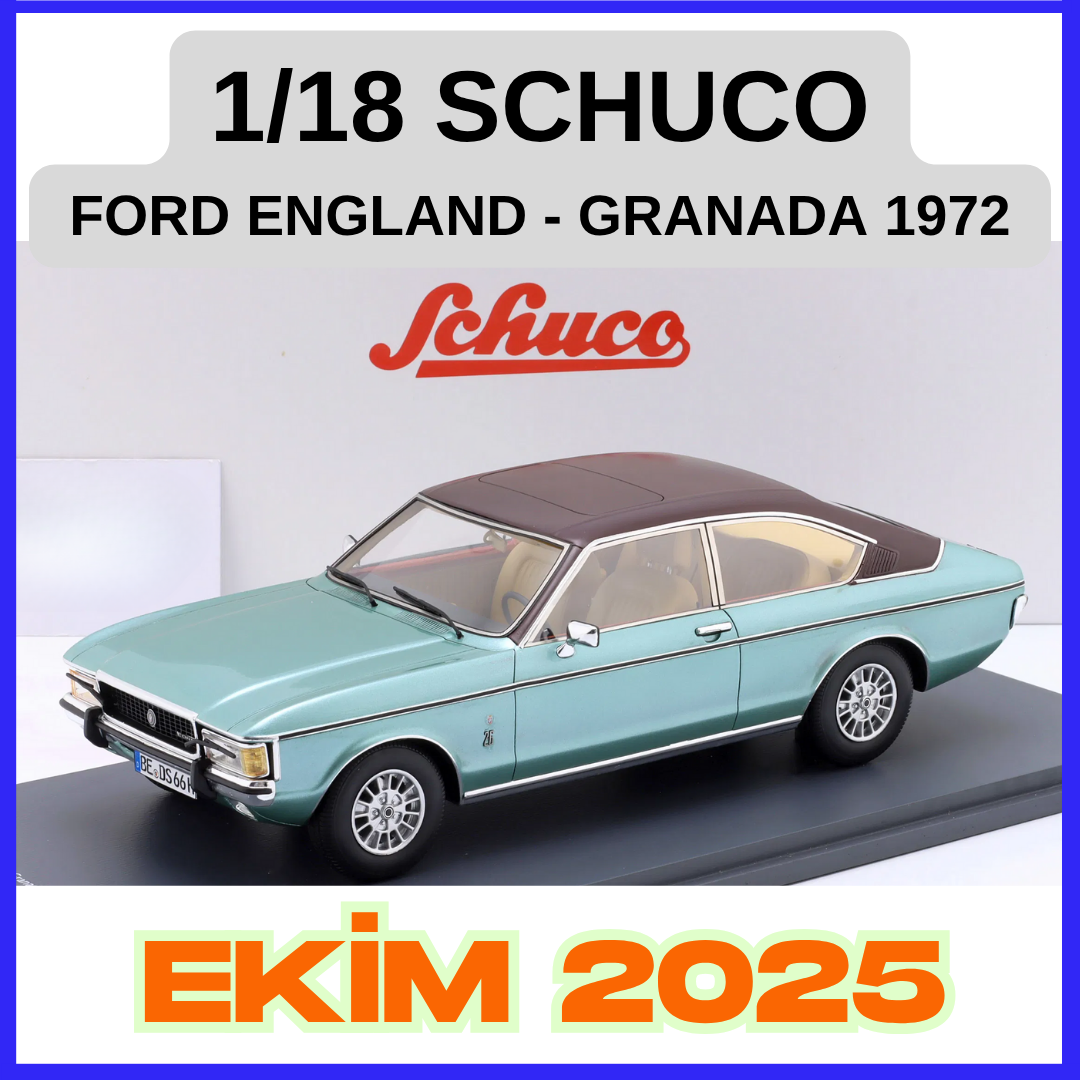 1/18 SCHUCO - FORD ENGLAND - GRANADA 1972