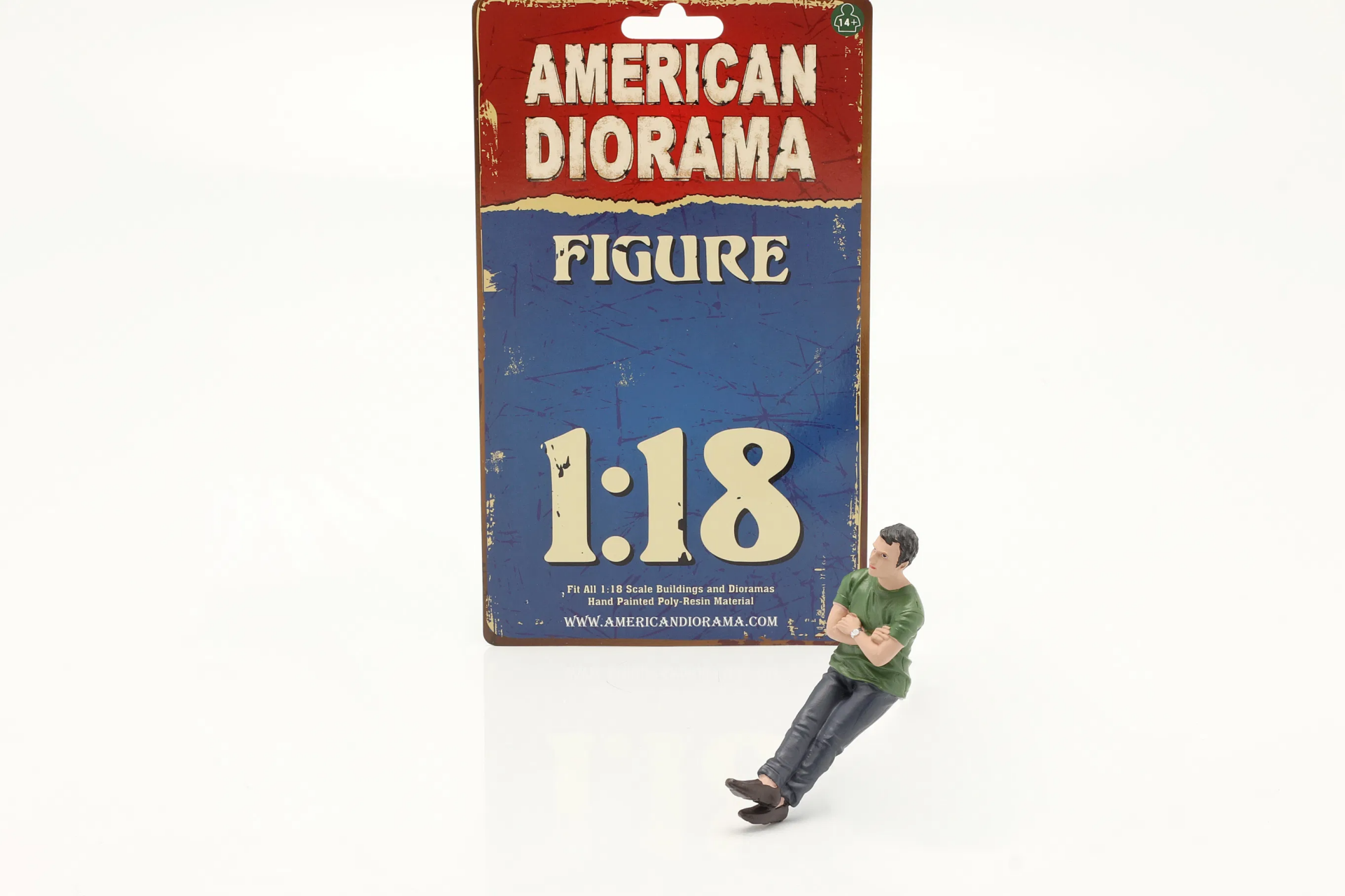 1/18 American Diorama Car Meet series 2 figure #2 - AD76290