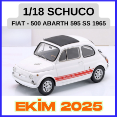 1/18 SCHUCO - FIAT - 500 ABARTH 595 SS 1965