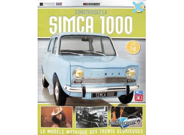 1/8 Simca 1000 Building parts: rear window rubber NR 88
