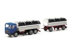 1/87 MAN F8 motor vehicle trailer milking transport, various