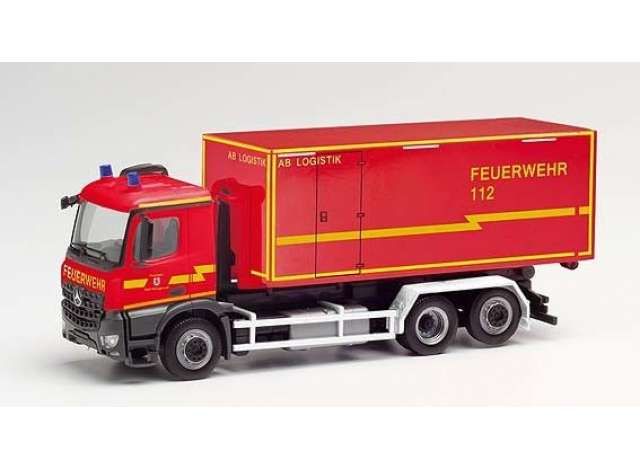1/87 Mercedes Benz Arocs M W.-LKW Feuerwehr Stadt Herzogenrath, red