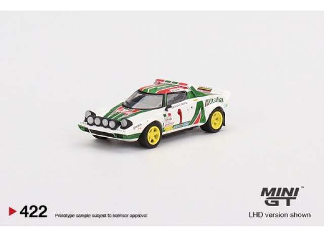 1/64 1977 Lancia Stratos HF #1 Winner Rally Monte Carlo, white/green/red