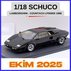 1/18 SCHUCO - LAMBORGHINI - COUNTACH LP5000S 1988