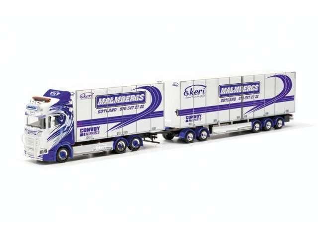 1/87 Scania CS20 HD Zweden combi Malmbergs Akeri, white/purple