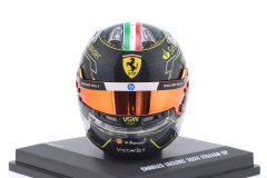 1/5 LOOKSMART - BELL HELMET - CASCO HELMET F1 CHARLES LECLERC TEAM FERRARI HP N 16 WINNER MONZA ITALY GP 2024
