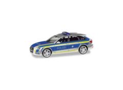 Audi A4 avant Polizei Ingolstadt, silver/blue