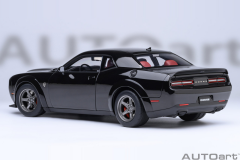 1/18 AUTOart Dodge Challenger SRT Superstock 2023 (Pitch Black)