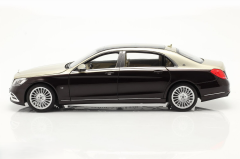 1/18 Norev Mercedes-Maybach S650 2018 Dark Red metallic/Silver - 183428