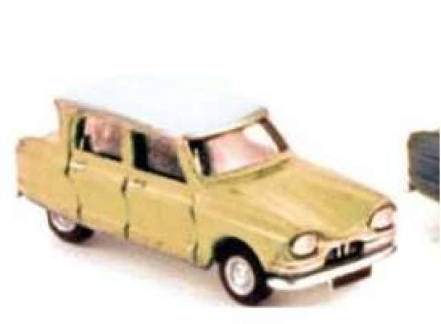1/87 1964 Citroen Ami 6, Naples, yellow