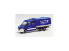 Mercedes Benz Sprinter doublecabin THW Munchen Ost, blue