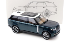 1/18 LCD ModelsLand Rover Range Rover SV SERENITY green/ white roof - LCD18017-GW