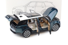 1/18 LCD ModelsLand Rover Range Rover SV SERENITY green/ white roof - LCD18017-GW