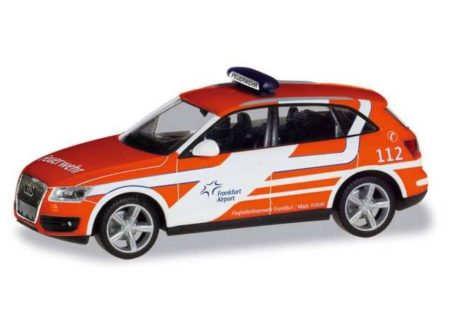 Audi Q5 ELW Frankfurt Airport, orange/white