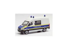 Mercedes Benz Sprinter Kriminal Polizei Brandenburg, white/blue