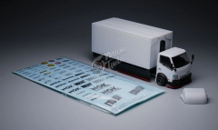 1/64 Micro Turbo Wing Custom Truck White - MT6404B3
