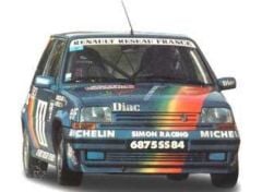 Renault 5 GT Turbo Monte Carlo 1990 #11 Oreille/Roissard