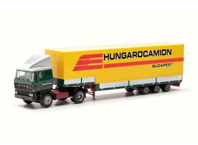 1/87 Rába J.Sz. Hungarocamion, yellow/red/green