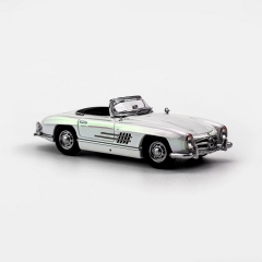 1/64 YS Models Mercedes-Benz 300sl, Chameleon White - YS300SL-CHWH