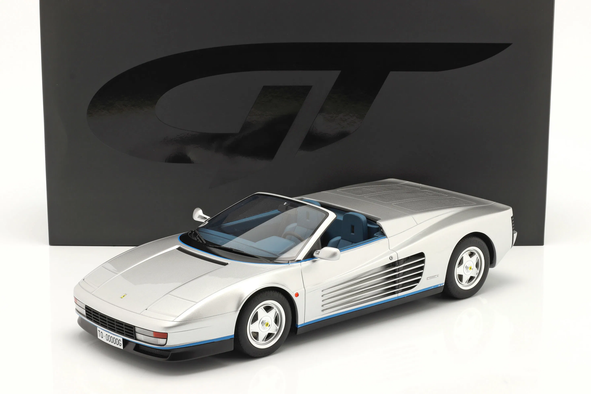 1/12 GT SPİRİT Ferrari Testarossa Spider year 1998 silver - GT334