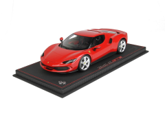 1/18 BBR Ferrari 296 GTB red corsa 322 - P18210A