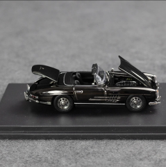1/64 YS Models Mercedes-Benz 300sl, Chrome - YS300SL-CHR