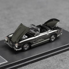 1/64 YS Models Mercedes-Benz 300sl, Chrome - YS300SL-CHR