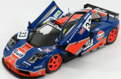 MINICHAMPS - McLAREN - F1 GTR 6.1L V12 TEAM GULF RACING N 33 24h LE MANS 1996 JJ.LEHTO - R.BELLM - J.WEAVER