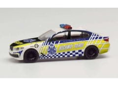 1/87 BMW 5 *Victoria Police Highway Patrol*, white/blue/yellow