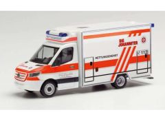1/87 Mercedes Benz Sprinter *Fahrtec Die Johanniter Hamburg*, white/red