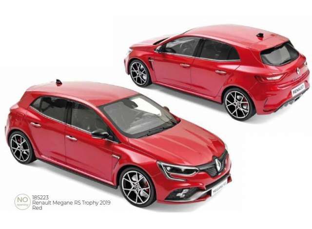 2019 Renault Megane RS Trophy, red