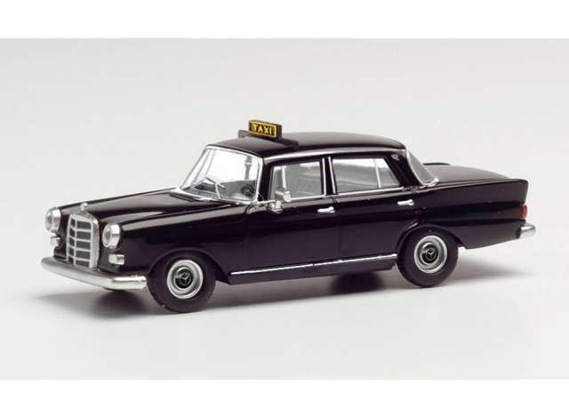 1/87 Mercedes Benz 200 Heckflosse *Taxi*, black