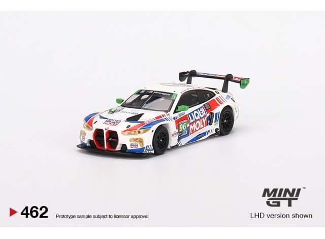 1/64 BMW M4 GT3 #96 turner motorsport 2022 Imsa Daytona 24H, white/green/blue/red