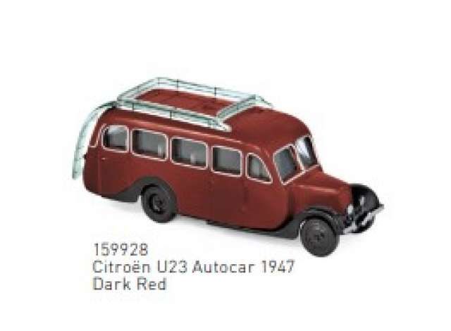 1947 Citroen U23 Autocar, dark red