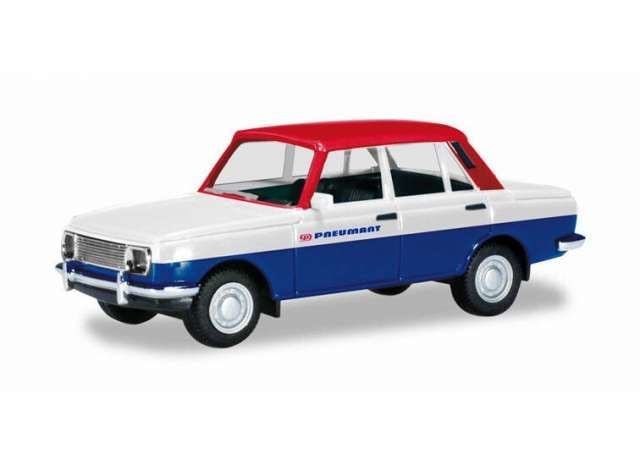 1/87 1966 Wartburg 353 Pneumant, red/white/blue