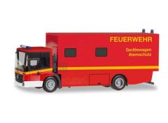 Mercedes Benz Econic koffer-LKW Feuerwehr Gerätewagen Atemschutz, red