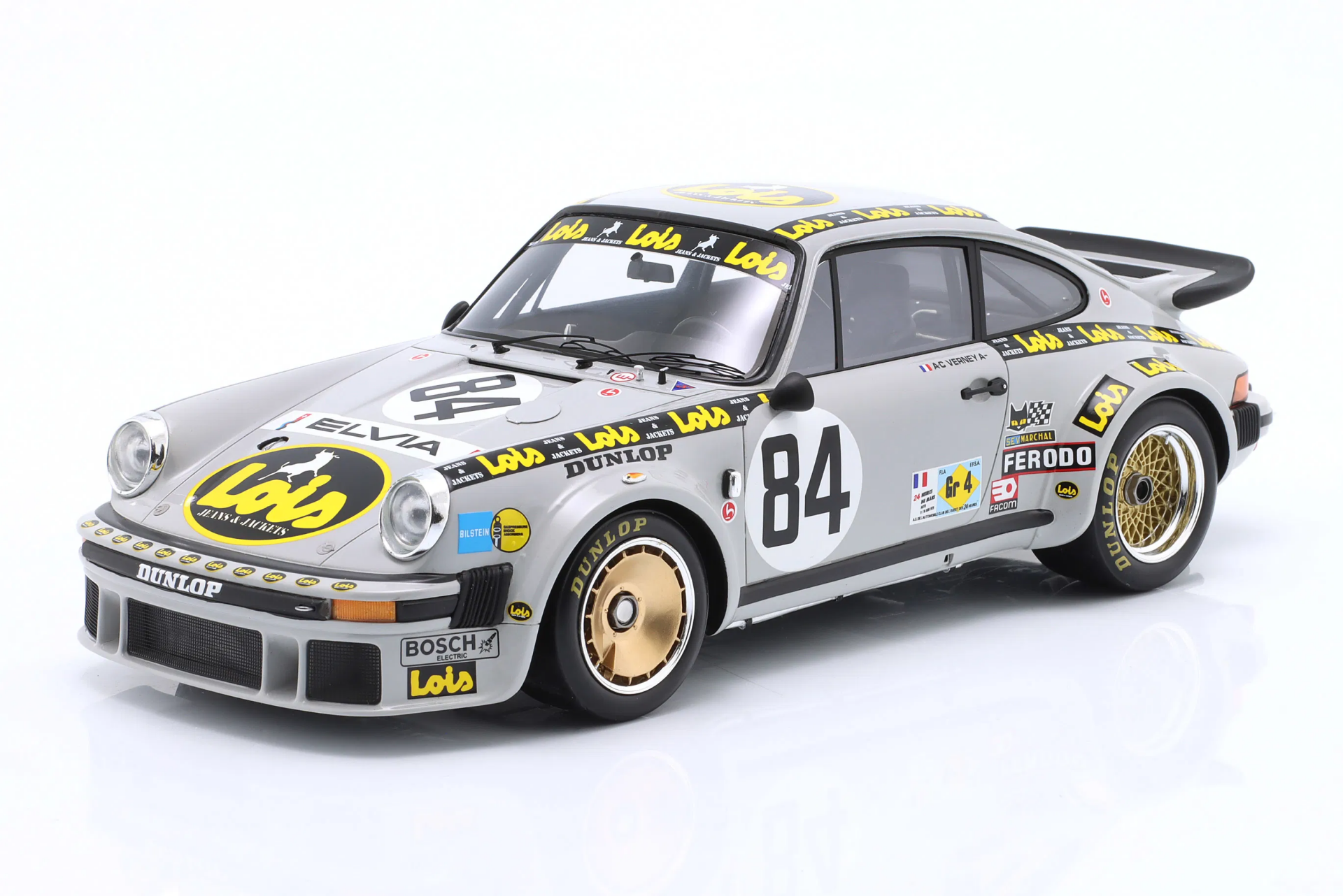 1/18 SPARK-MODEL - PORSCHE - 911 934 3.0L F6 TURBO TEAM ANNE-CHARLOTTE VERNEY N 84 24h LE MANS 1979 A.C.VERNEY - R.METGE - P.BARDINON