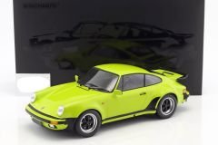 Porsche 911 (930) Turbo year 1977 GREEN 1:12 Minichamps
