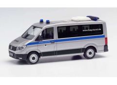 Volkswagen Krafter Bus flachdag BAG, silver/blue