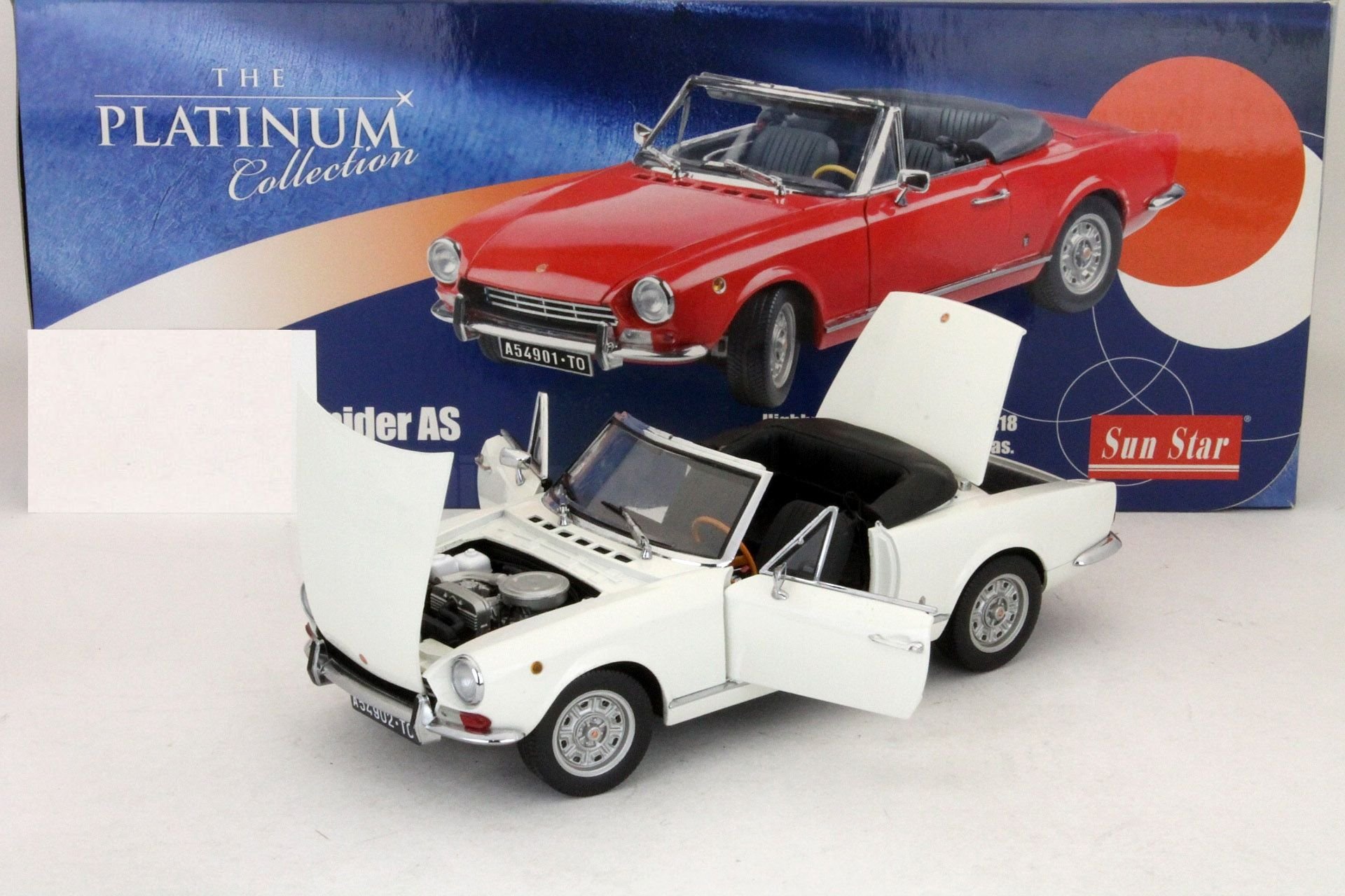 SUN-STAR - FIAT - 124 SPIDER AS 1400 1965
