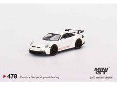 1/64 Porsche 911 (992) GT3, white