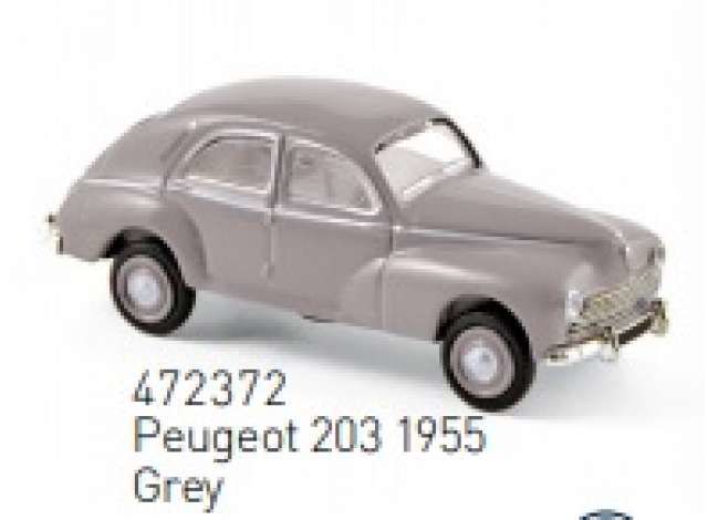 1/87 1955 Peugeot 203, grey