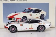 1/18 AUTOART TOYOTA 2000 GT 24 HRC FUJI 86715