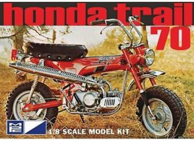 1/8 Honda Trail 70 Mini Bike, plastic modelkit